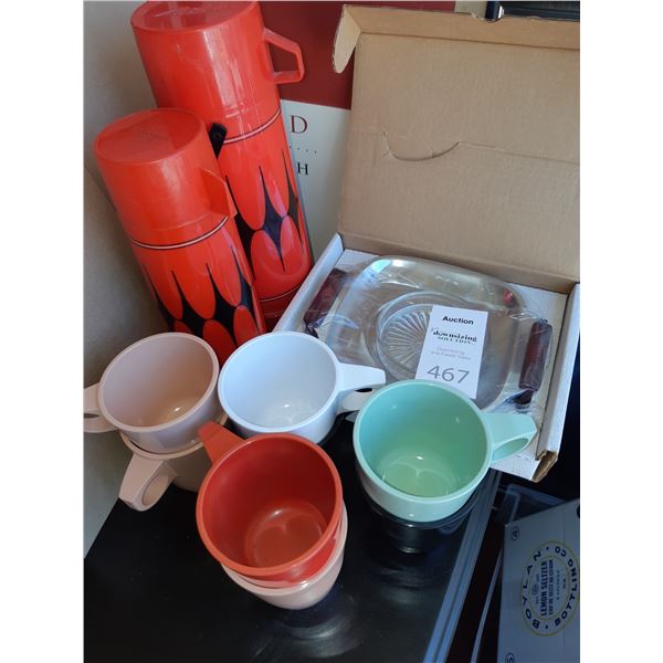 Melmac, Aladin Thermos & More Cat A