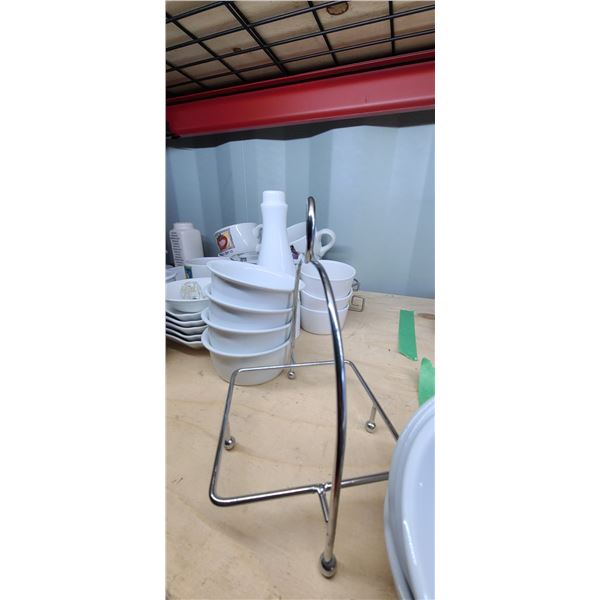 White Tableware Cat A