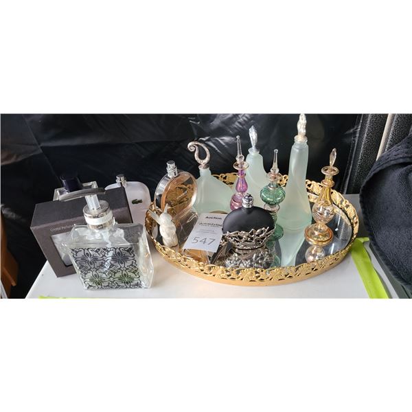 Rosenthal  Crystal Perfume Bottles 