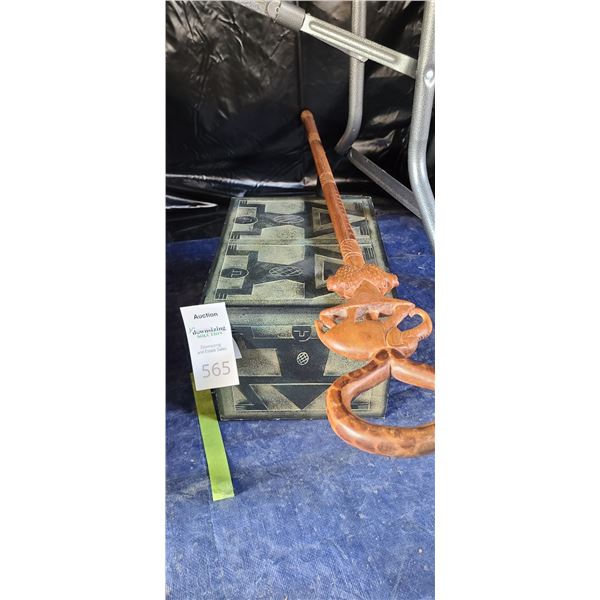 African Box & Cane Cat B