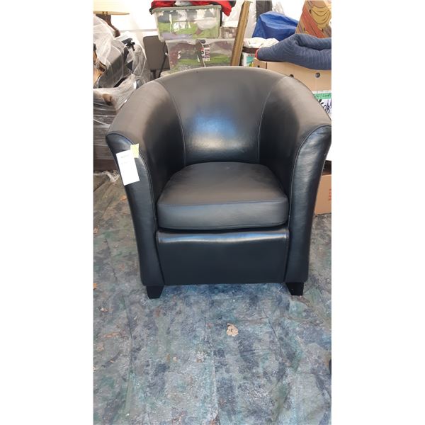 Faux Leather Chair C