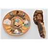 Image 1 : Nashville Pottery Plate and SW Cast Resin Decor