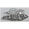 Image 1 : Jonette Pewter Howling Coyote Pin