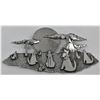 Image 2 : Jonette Pewter Howling Coyote Pin