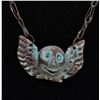 Image 2 : Vintage Peruvian Patina on Copper Winged Necklace