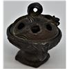 Image 2 : Vintage Bronze Sea Serpent Censor