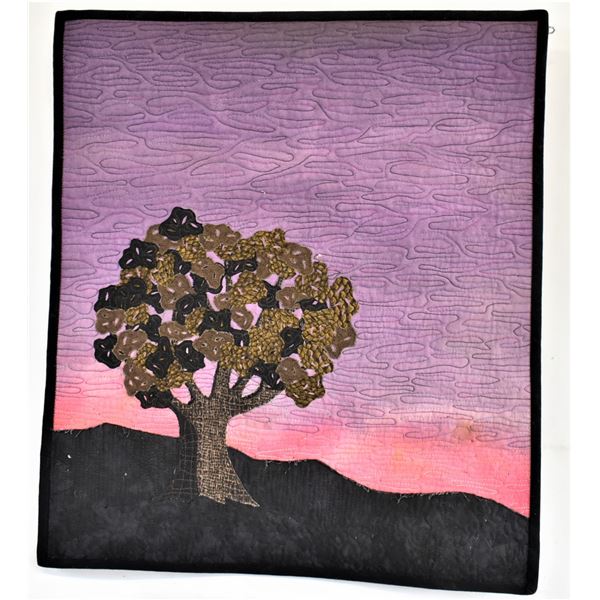 Painted Rock Quilt Design Wall Hanging by Cowie