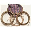 Image 2 : Genuine Cowboy Rope Bag with 6 Lasso Ropes