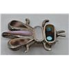 Image 3 : Historic Navajo Sterling Turquoise Bug Pin