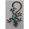 Image 3 : 1990s Zuni Sterling Inlay Gecko Pin Pendant