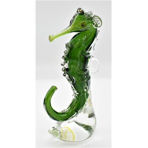 Dynasty Gallery Fused Glass Seahorse