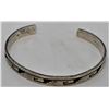 Image 2 : 1980s Hopi Sterling Overlay Bracelet, Lomayestewa
