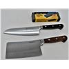 Image 1 : Knife, Cleaver, and Combination Sharpening Stone