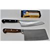 Image 2 : Knife, Cleaver, and Combination Sharpening Stone