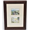 Image 1 : Vintage Estate Framed Irish Prints