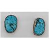 Image 1 : Navajo Sterling Turquoise Earrings