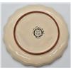 Image 2 : Vintage Estate Hand Painted Pottery Plate