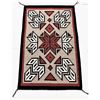Image 1 : 1980s Navajo Ganado Red Wool Textile Rug