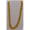 Image 2 : Antique Estate Butterscotch Amber Bead Necklace