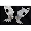 Image 3 : Sterling Amethyst & Crystal Dragon Wing Earrings