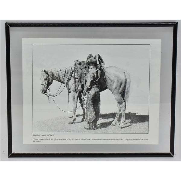 Framed Magazine Print ''The Bond'' by Shoofly