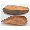 Image 1 : 2 Hand Crafted Wooden Trays by John Campbell
