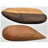 Image 3 : 2 Hand Crafted Wooden Trays by John Campbell