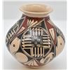 Image 2 : Mata Ortiz Polychrome Geometric Pottery Jar, Rios