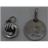 Image 3 : 1980s Hopi Sterling Earrings and 2 Pendants