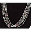 Image 2 : 1980s Navajo Sterling Turquoise Nugget Necklace