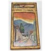Image 1 : Antique Reverse Painted Guatemalan Memo Board