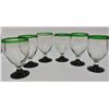 Image 4 : 6 Mexican Hand Blown Margarita Glasses Plus