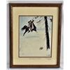 Image 1 : 1988 Framed Print ''The Medicine Shield'' by Fields