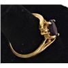 Image 3 : 24K HGE Ruby and Diamond Ring, Size 7