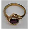 Image 4 : 24K HGE Ruby and Diamond Ring, Size 7