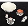Image 1 : 5 Pieces of Native American Pottery