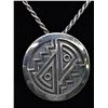 Image 1 : 1980s Hopi Sterling Overlay Pin Pendant Necklace