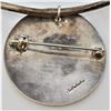 Image 2 : Hopi Sterling Pin Pendant on Sterlng Neck Wire