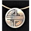 Image 3 : Hopi Sterling Pin Pendant on Sterlng Neck Wire