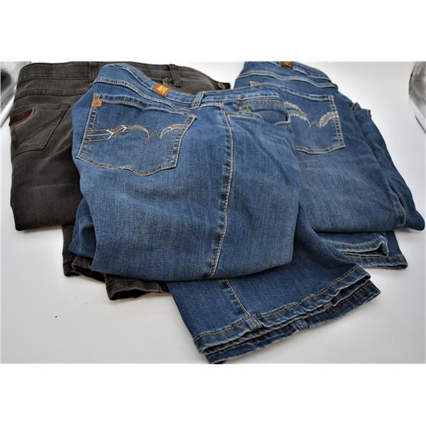 3 Pairs of Wrangler Jeans