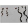 Image 2 : 2 Pairs of Sterling Rattlesnake Earrings