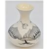 Image 3 : Stenciled NW Coast Designs on Pottery Vase