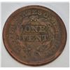 Image 2 : 1851 Liberty Copper Cent