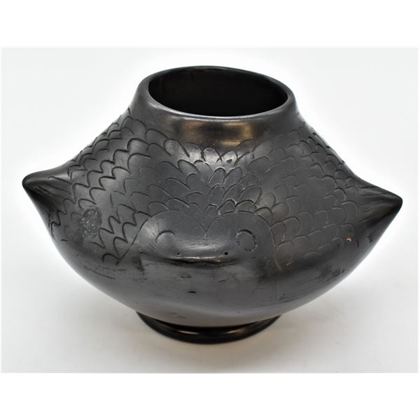 Mata Ortiz Fish Pottery Bowl by Eliodoro Gonzalez