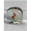 Image 2 : Lot Of 2 Paperweights, Fish & Goose