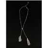Image 1 : Gorgeous Multi Facetted Beads Necklace w/ Tassles and Tag Marked Sven