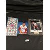 Image 1 : Autographed Alex Delvecchio Photos & Western Power NHL Pogs