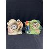 Image 3 : Golf Lot - Clocks, Bookends, & Trading Cards