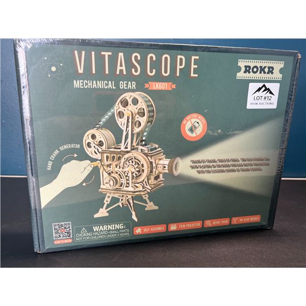 Lot of 1 Rokr Vitascope Mechanical Gear 3D Puzzle