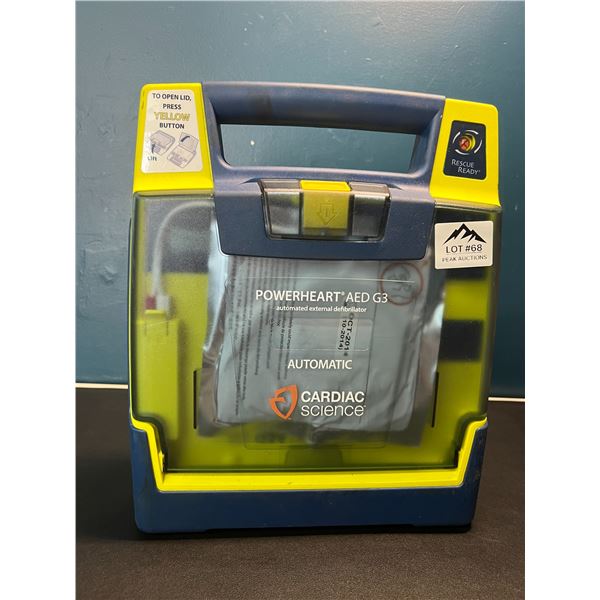 Lot of 1 Cardiac Science Powerheart AED G3 Defibrillator - Used